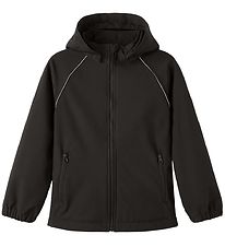 Name It Softshell Jacket w. Fleece - Noos - NkmAlfa - Black