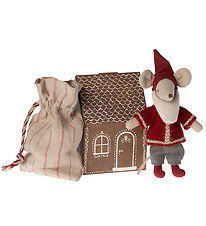 Maileg Mouse - Big Brother - Santa Claus I Gingerbread House
