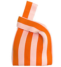 Bows By Str Shopper - Filippa Stripes - Orange/Powder