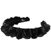 Bows By Str Hairband - Rose - Black