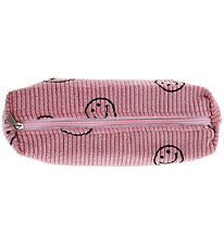 Bows By Str Pencil Case - Corduroy - Ina Smiley - Pink