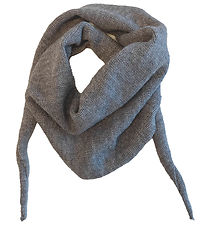 Bows By Str Scarf - Knitted - Rita - 117x32 cm - Grey